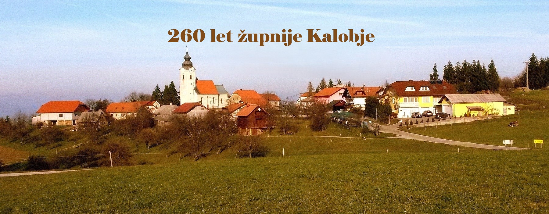 Oznanila, obvestila, predstavitev župnij Kalobje, Dobje in sv. Vid