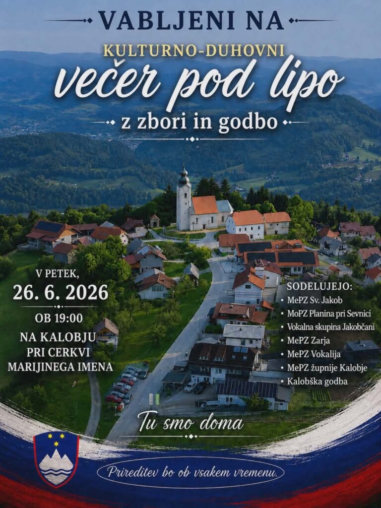 Vabilo - Večer pod lipo